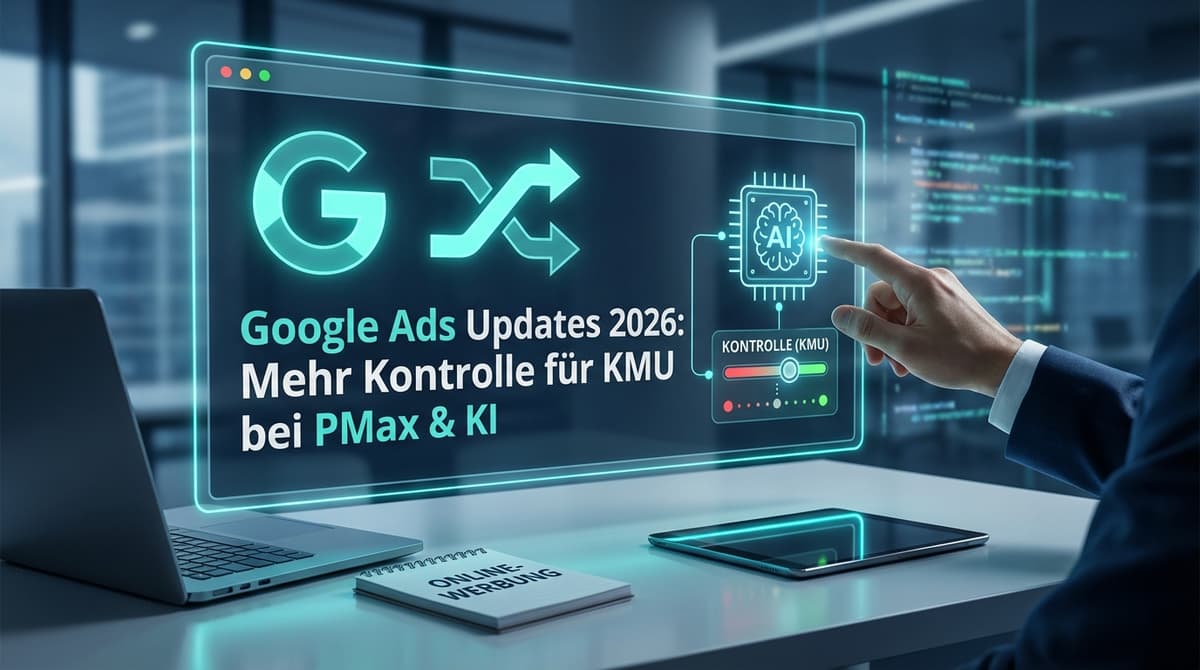 Google Ads Updates 2026: Mehr Kontrolle für KMU bei PMax & KI